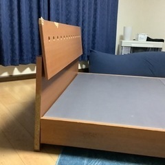 ベッド　ダブルベッドの画像