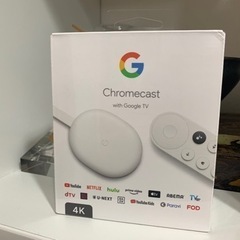 4K Google Chromecast [クロームキャスト]  未開封+ 15% クーポンの画像