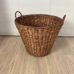 3/20まで　ウォーターヒヤシンス　ダークブラウン　バスケット　...
