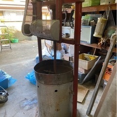 甘栗 焙煎 焼き栗 機 LP ガス 露店 屋台 縁日 祭の画像