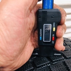 冬タイヤ 155/65R13 軽自動車用アルミ付きスタッドレス バリ山4本組の画像