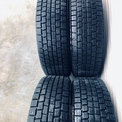 冬タイヤ 155/65R13 軽自動車用アルミ付きスタッドレス バリ山4本組の画像