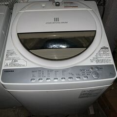 ♡23区及び周辺地域に無料で配送、設置いたします(当日配送も可能)♡☺東芝 洗濯機 AW-6G6 6キロ 2017年製♡TOSHIBA002