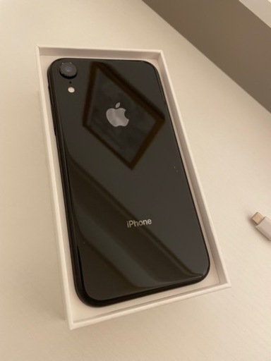 iPhone XR  BLACK  値下げ交渉可