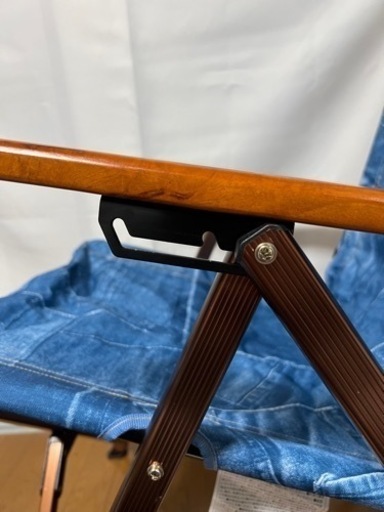 限定　Coleman Monro コラボアウトドアチェア　インディゴ コールマン
