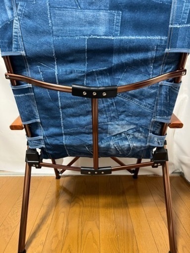 限定　Coleman Monro コラボアウトドアチェア　インディゴ コールマン