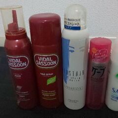 ヘアスタイリング剤まとめて💇