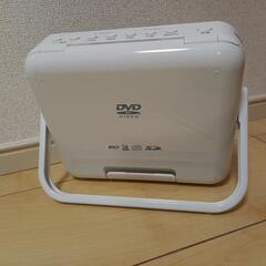 【TWINBIRD】【防水】ワンセグテレビ&DVDプレーヤー(アダプタ有り)の画像
