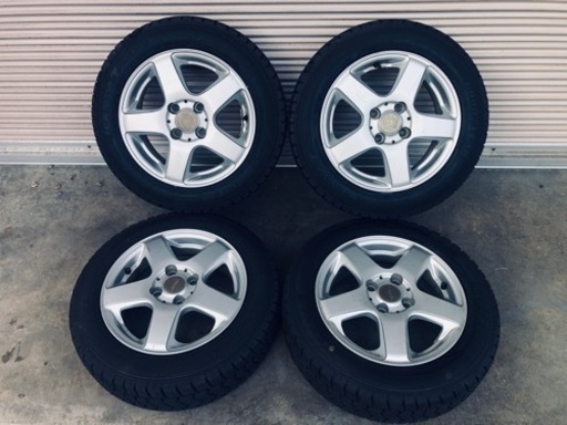 冬タイヤ 165/65R14 軽自動車用アルミ付き2018年製造スタッドレス4本組