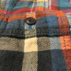 ユニクロ110㎝　フランネルシャツの画像