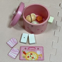 【お取引完了】マザーガーデン　野いちご　おままごとキッチン　IH 小物セットの画像