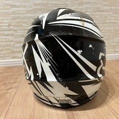 スノーモービル  ヘルメット　モトクロス　fox マウンテンバイク　Lサイズ　59〜60 の画像