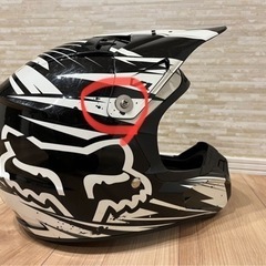 スノーモービル  ヘルメット　モトクロス　fox マウンテンバイ...