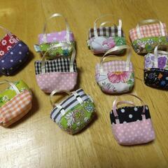 ハンドメイド　ミニチュアバッグ