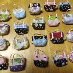 ハンドメイド　ミニチュアバッグの画像