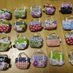 ハンドメイド　ミニチュアバッグの画像