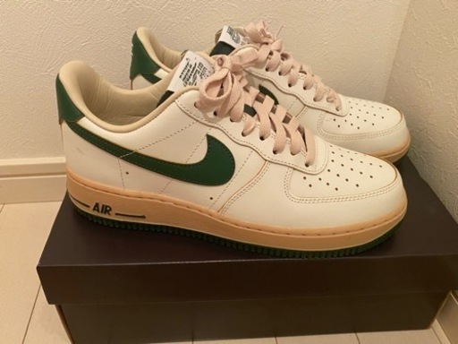 ナイキ　エアフォース1   26㎝　グリーンアンドモスリン