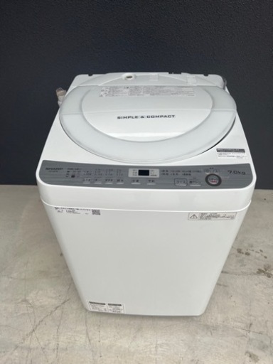 ?全自動電気洗濯機?設置まで㊗️保証あり?配達可能