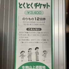 とくとくチケットの画像