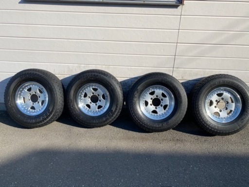 ドタキャンされたのでリベンジです。ブリヂストンホイール！ジオランダーMTタイヤ美品