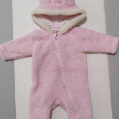 美品 女の子アウター ポンチョ カバーオールの画像