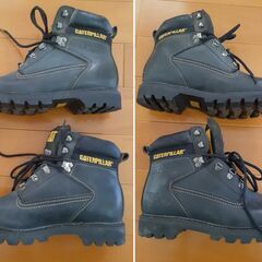 【中古】キャタピラー CAT caterpillar thinsulated black USA8 / UK4 / EUR41 黒の画像