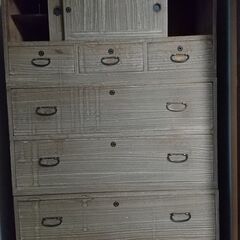 昭和レトロ　桐のタンス