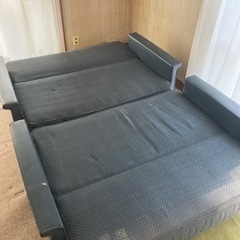 ソファーベッド　2つセット差し上げます！の画像