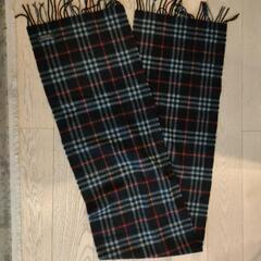 90s burberryのカシミアマフラー