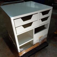 スチール家具　レジスター台　未使用品　W60 L54 H68cm