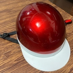 125cc以下用　ヘルメット　赤