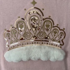 【新品未使用】キッズ　日本未発売　ガールズ長袖Tシャツ　150cmの画像