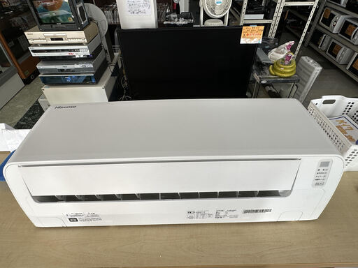 ハイセンス　6畳用エアコン　標準取付工事込み　2020年製　リサイクルショップ宮崎屋住吉店　22.11.23　ｙ