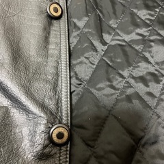 　値下げしました！レザーブルゾンmomet Lサイズの画像