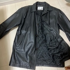 　値下げしました！レザーブルゾンmomet Lサイズ