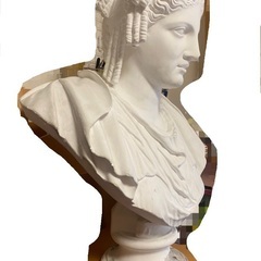 石膏像/パジャント/直接引き取り限定 パジャント 石膏像【引き取り限定】