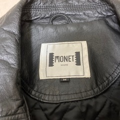 　値下げしました！レザーブルゾンmomet Lサイズの画像