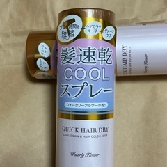 新品クイックヘアドライクールスプレー《ヘアスプレー》2個の画像
