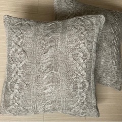 クッションカバー 2枚