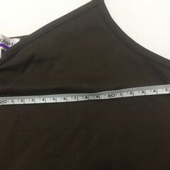 濃い茶色のニットアンサンブル（未使用）の画像