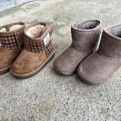 ベビー用ブーツ2足セット   13cm  14cm  
