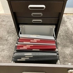 ◼️【中古品】サイドデスク 机 収納棚の画像