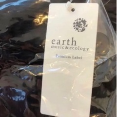 新品未使用 EarthMusic&ecology ボタンコーデュロイSKの画像