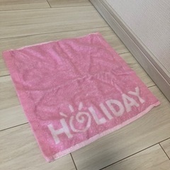 スポーツジム　ホリデーのハンドタオル（未使用）
