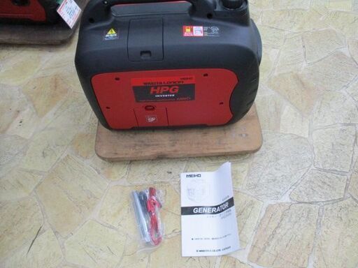 212 インバーター発電機 WAKITA ワキタ HPG2300is 未使用保管品 展示品