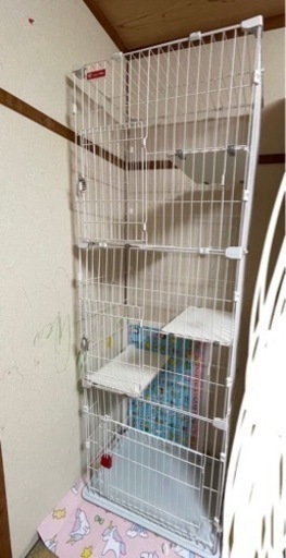 猫用3段ケージ