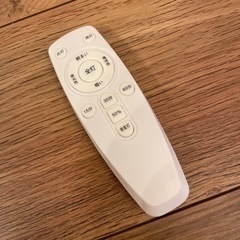 LED調光シーリングライト　リモコンの画像