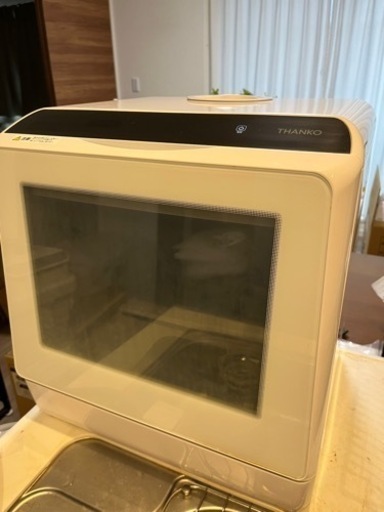 THANKO タンク式食器洗い乾燥機 「ラクア」 (ホワイト)