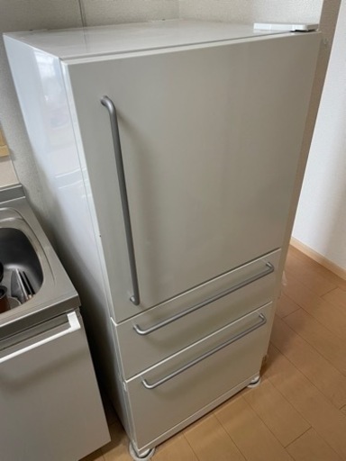 無印良品　バーハンドル ノンフロン冷蔵庫 M-R25B 3ドア 246L