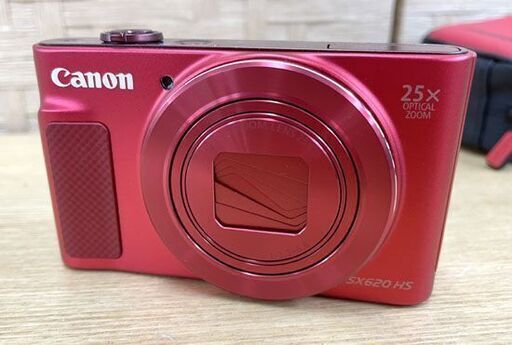 Canon SX620 HS Power Shot レッド 充電器 バッテリー ケース コンパクトデジタルカメラ 撮影OK キヤノン 